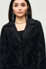 Load image into Gallery viewer, NOTCHED COLLAR COAT - Black
