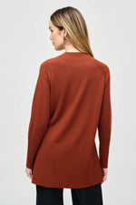 Load image into Gallery viewer, MOCK NECK TUNIC - Cinnamon
