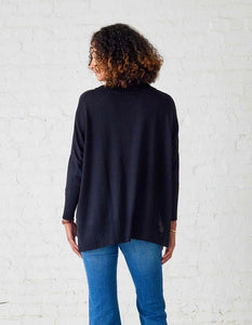 Catalina Turtleneck Sweater - Black