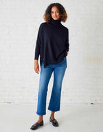 Load image into Gallery viewer, Catalina Turtleneck Sweater - Black
