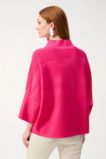 Load image into Gallery viewer, BOXY MOCK NECK TOP - Geranium
