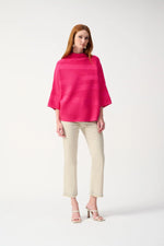 Load image into Gallery viewer, BOXY MOCK NECK TOP - Geranium
