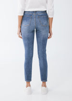 Load image into Gallery viewer, FDJ OLIVIA SLIM ANKLE - Medium Wash
