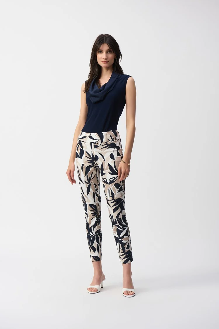 TROPICAL PRINTED PANT - Navy Multi