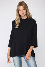 Load image into Gallery viewer, MOCK NECK SWEATER - Navy
