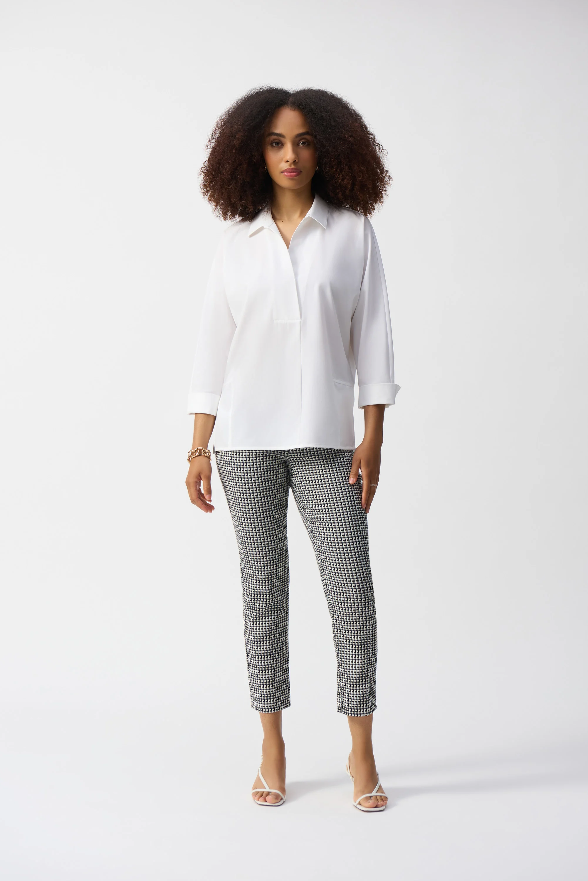 POPLIN BOXY SHIRT - Vanilla