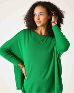 Load image into Gallery viewer, Catalina Cotton Sweater - Meadow Green
