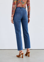 Load image into Gallery viewer, FDJ OLIVIA STRAIGHT ANKLE - Pinstripe
