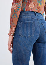 Load image into Gallery viewer, FDJ OLIVIA STRAIGHT ANKLE - Pinstripe
