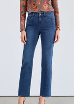 Load image into Gallery viewer, FDJ OLIVIA STRAIGHT ANKLE - Pinstripe

