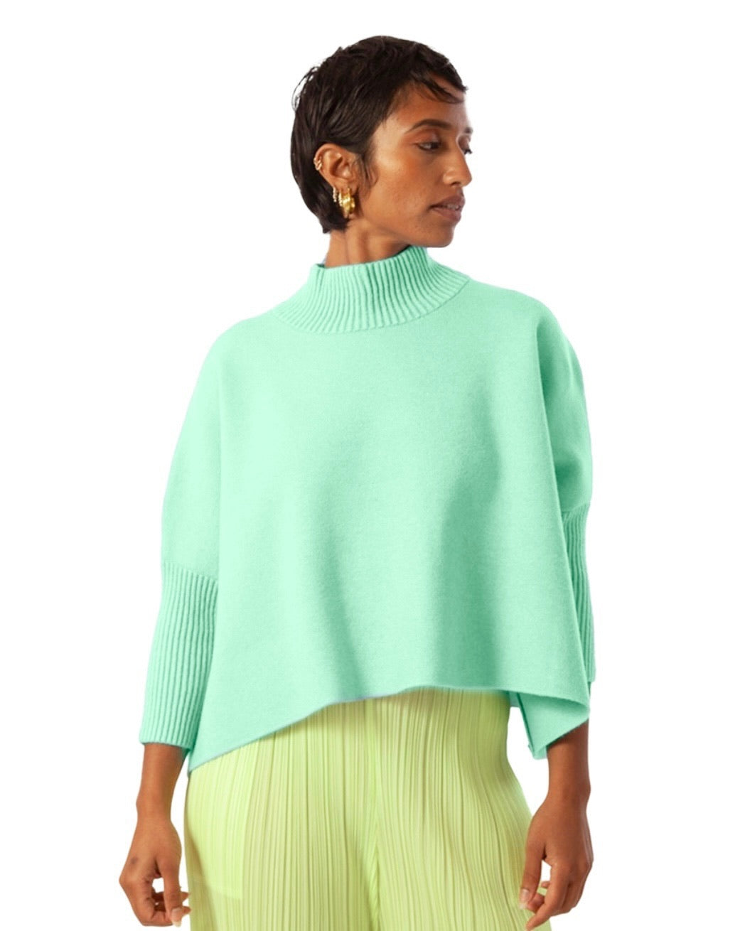 AJA SWEATER - Light Mint