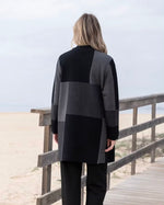 Load image into Gallery viewer, COLORBLOCK COAT -  Charcoal
