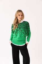 Load image into Gallery viewer, SPOTTED SWEATER - Green
