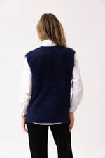 Load image into Gallery viewer, EYELASH VEST - Navy
