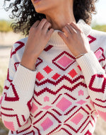 Load image into Gallery viewer, Sun Valley Sweater - Pink
