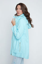 Load image into Gallery viewer, Renuar Capri Blue Rain Coat
