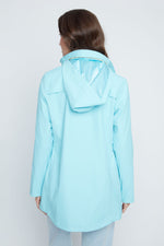 Load image into Gallery viewer, Renuar Capri Blue Rain Coat
