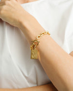 Load image into Gallery viewer, 1 Bam Bird Mahjong Tile Bracelet
