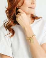 Load image into Gallery viewer, 1 Bam Bird Mahjong Tile Bracelet

