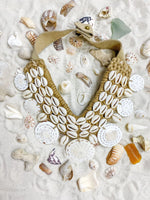 Load image into Gallery viewer, COWRIE COLLAR NECKLACE - 17
