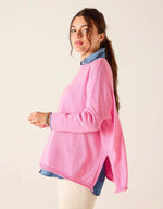 Load image into Gallery viewer, Catalina Crewneck Sweater - Flamingo
