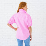 Load image into Gallery viewer, Caryn Lawn- Sissy Stripe Top Pink
