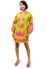 Load image into Gallery viewer, IVY JANE- APPLIQUE TUNIC DRESS
