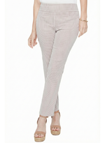 Load image into Gallery viewer, Renuar Mocha Pinstripe Woven Pant

