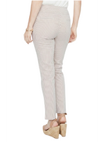 Load image into Gallery viewer, Renuar Mocha Pinstripe Woven Pant
