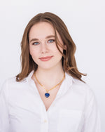 Load image into Gallery viewer, AUDREY HEART NECKLACE- BLUE LAPIS
