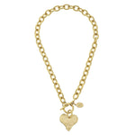 Load image into Gallery viewer, HEART TOGGLE NECKLACE
