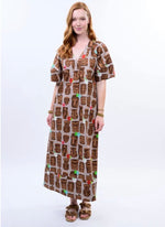 Load image into Gallery viewer, IVY JANE- Uncle Frank Tahiti Tiki Dress
