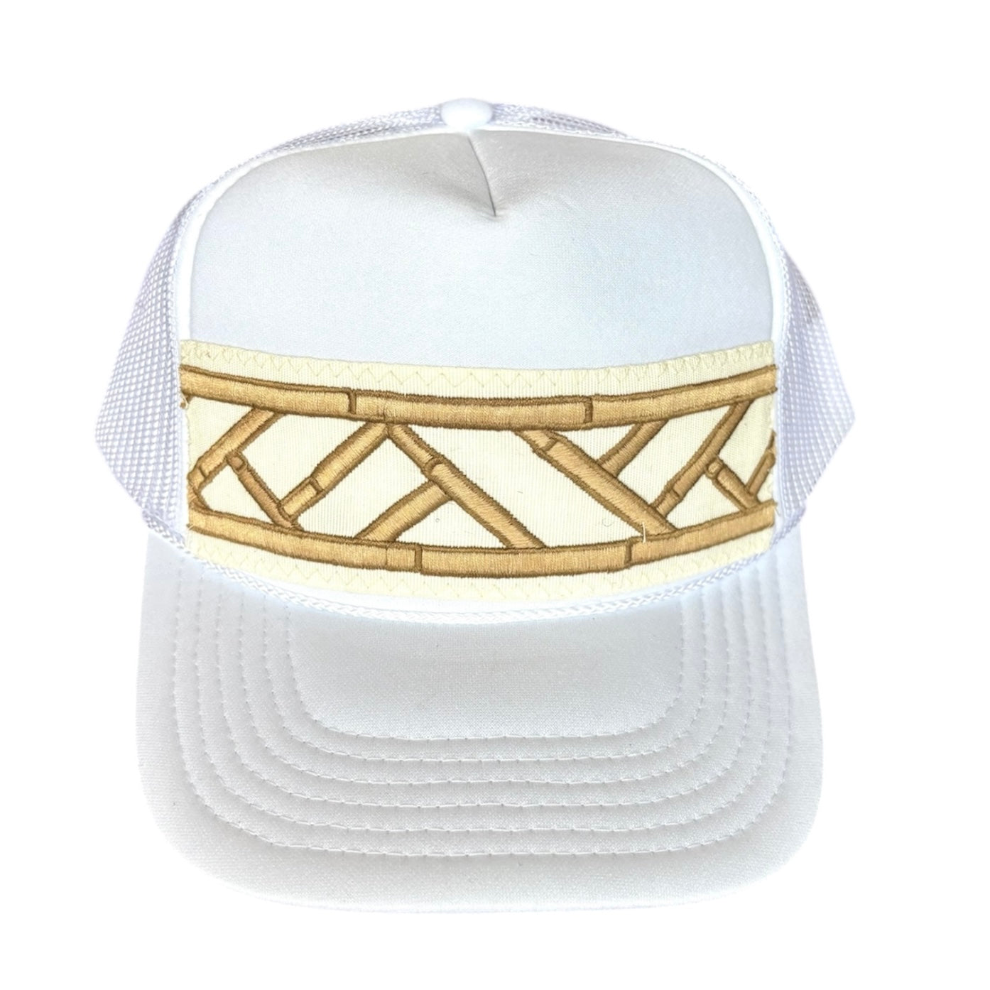 ORIJINAL - TRUCKER WHITE EMBROIDERED TRIM 3