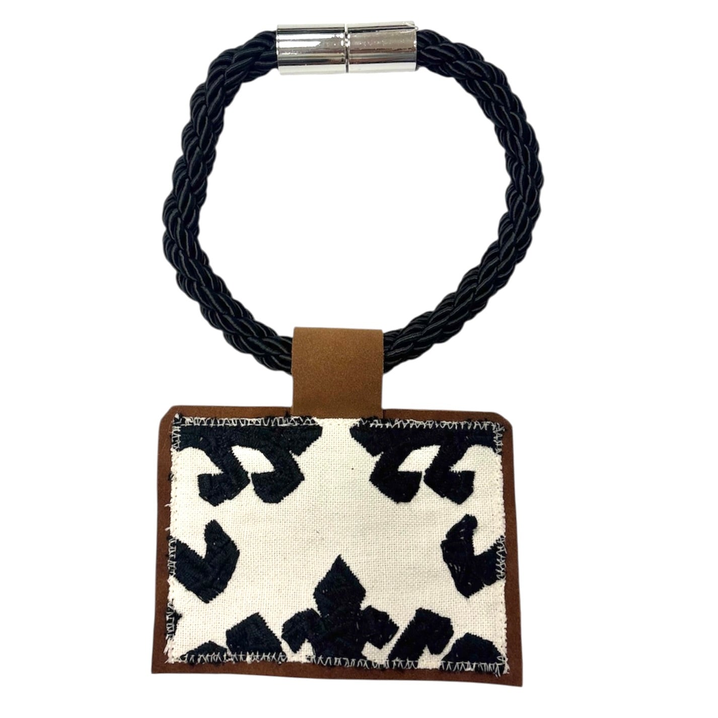 ORIJINAL - BLACK ROPE PENDANT NECKLACE 9