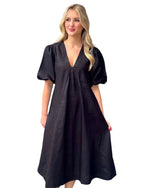 Load image into Gallery viewer, CHARLOTTE DRESS - Black
