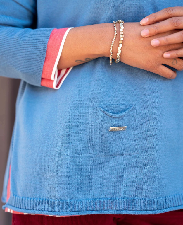 Catalina Crewneck Sweater - Blue Dusk