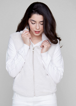 Load image into Gallery viewer, Renuar Faux Fur Vest - Oatmeal
