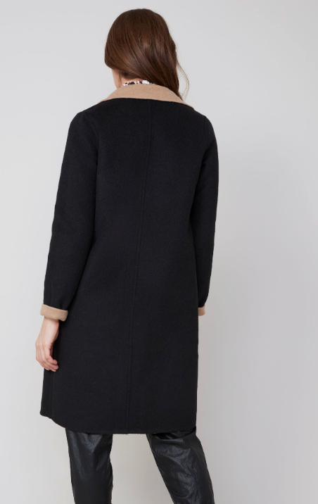 Reunar Reversible Jacket - Tan & Black Combo