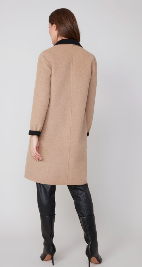 Reunar Reversible Jacket - Tan & Black Combo