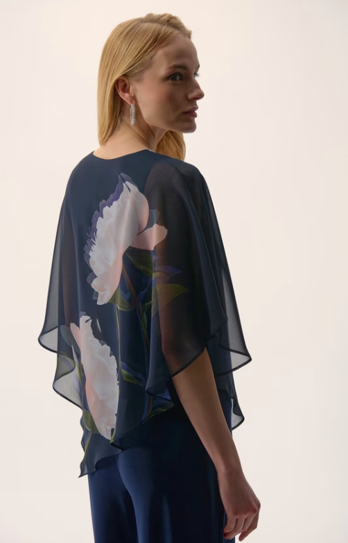 Joseph Ribkoff Floral Print Top