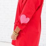 Load image into Gallery viewer, Preppy Dress Heart Elbow
