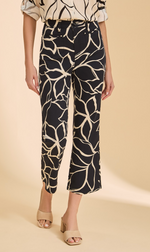 Load image into Gallery viewer, FDJ Suzanne Printed Boot Crop - Black Plum
