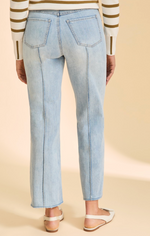 Load image into Gallery viewer, FDJ Olivia Wide Ankle Pant - Pale Wash
