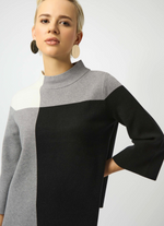 Load image into Gallery viewer, Jacquard Sweater Colour Block Pullover
