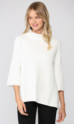 Load image into Gallery viewer, FATE Mock Neck Pullover Sweater - Cream
