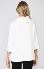 Load image into Gallery viewer, FATE Mock Neck Pullover Sweater - Cream

