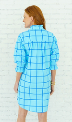 Load image into Gallery viewer, Kimberly Park Dress Blue &amp; Navy
