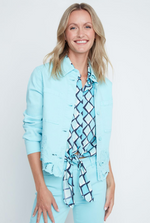 Load image into Gallery viewer, Cutout Jacket - Capri
