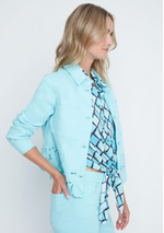 Load image into Gallery viewer, Cutout Jacket - Capri
