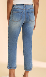 Load image into Gallery viewer, Heart Medium Wash Jean
